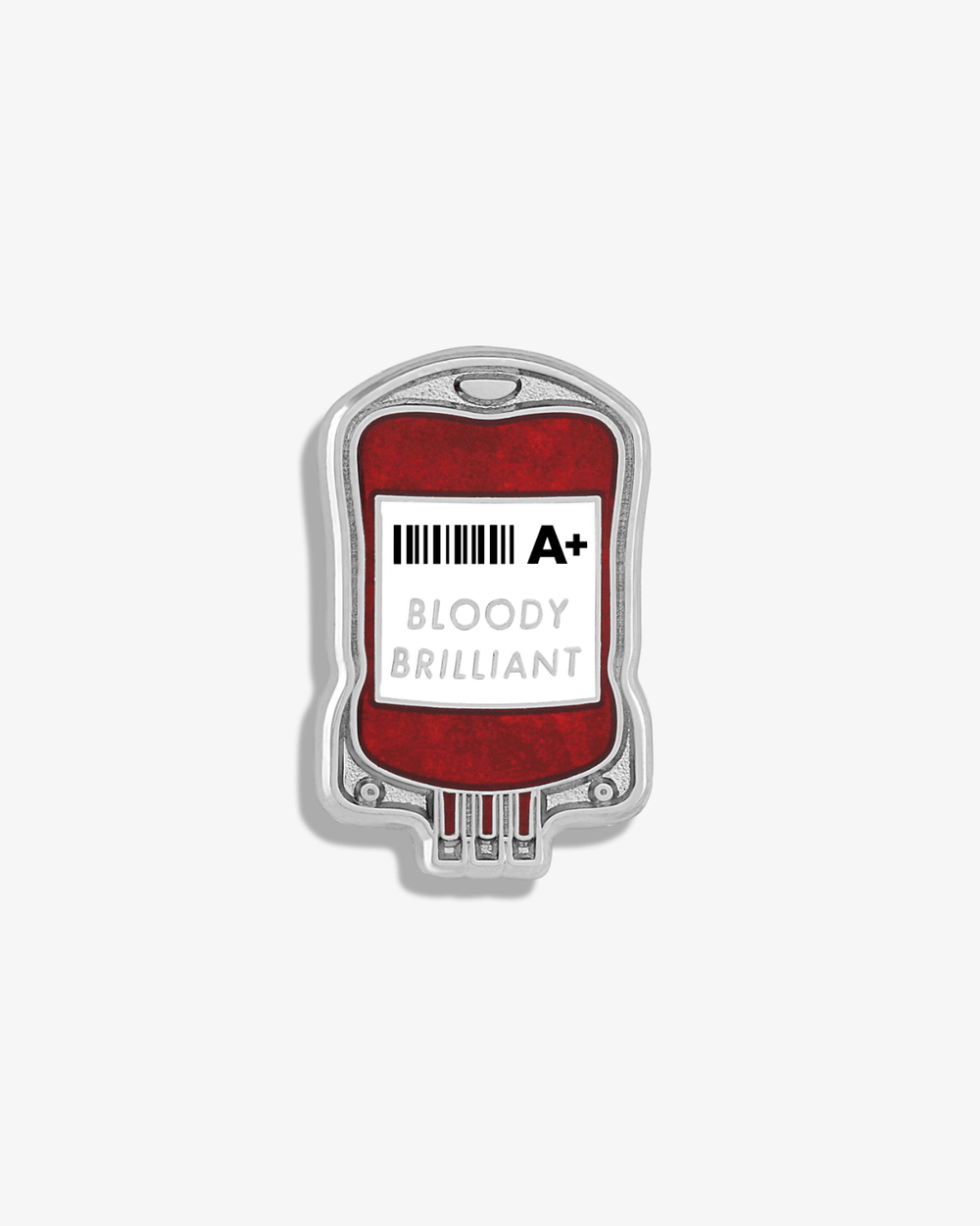 Bloody Brilliant (Blood Bag) Lapel Pin